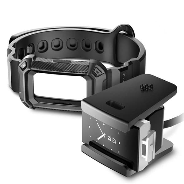 SUPCASE UB Pro armbånd Fitbit Charge 2 - Sort