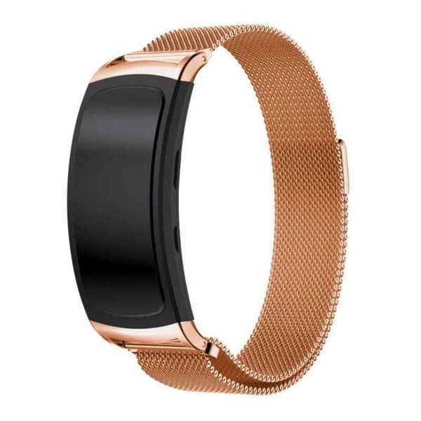 Samsung Galaxy Fit 2 Armbånd Milanese Loop Rose Gold