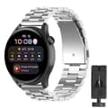 Miniatyrbild 1 av 4: Armband rostfritt stål Huawei Watch 3 Pro - Silver
