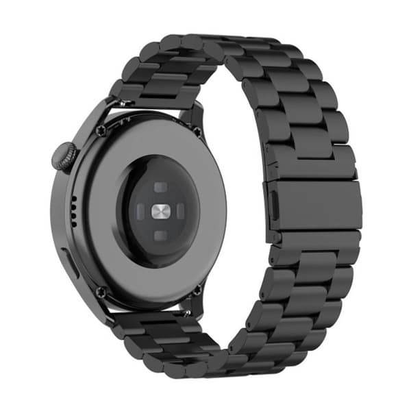 Armbånd Rustfritt stål Huawei Watch 3 Pro - Svart