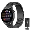 Miniatyrbilde 1 av 4: Armbånd Rustfritt stål Huawei Watch 3 Pro - Svart