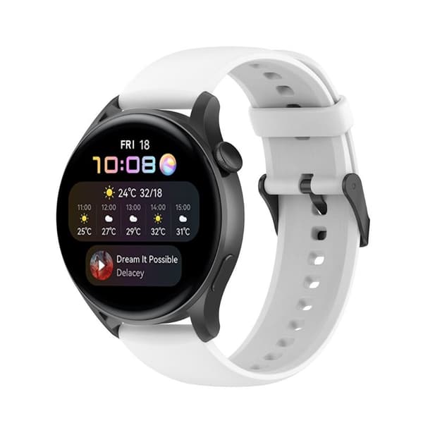 Sport Rannekoru Huawei Watch 3 - Valkoinen