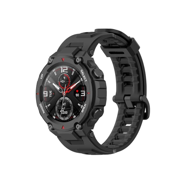 INF Huami Amazfit T-Rex /T-Rex Pro Armband Silikon Svart