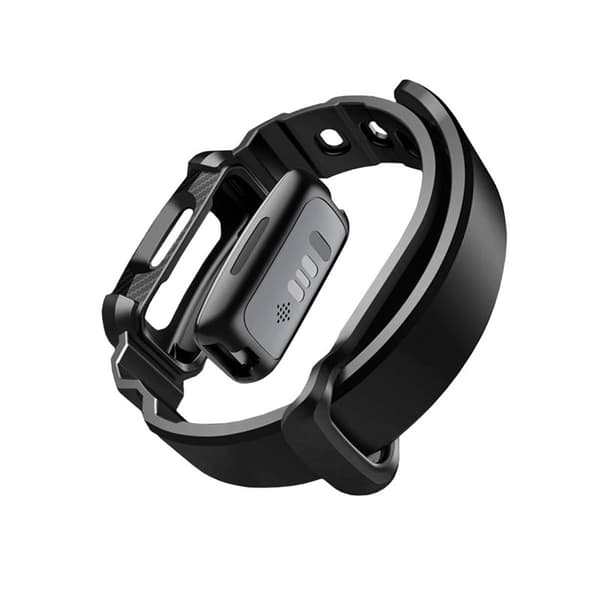 SUPCASE UB Pro urheilurannekoru Fitbit Inspire 2 - Musta