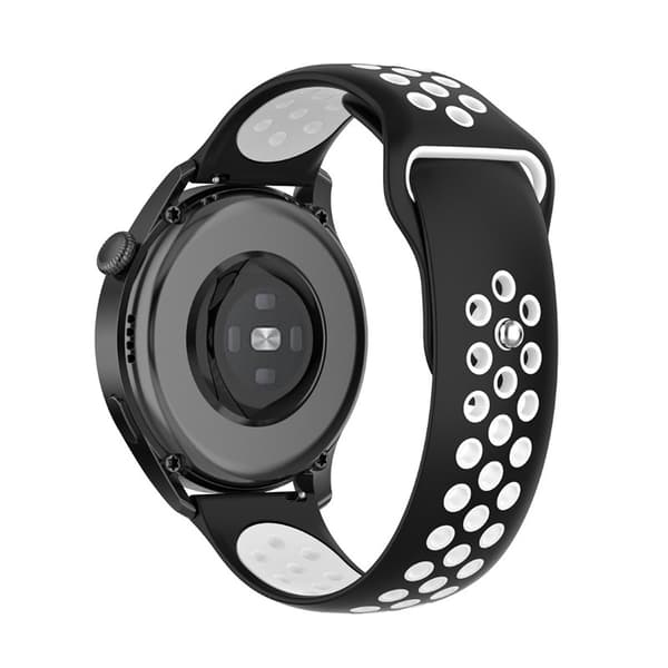 EBN Sport armbånd Huawei Watch 3 - Svart/hvit