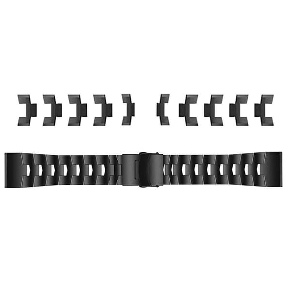 Armbånd titanium Garmin Fenix 6 Pro - Sort