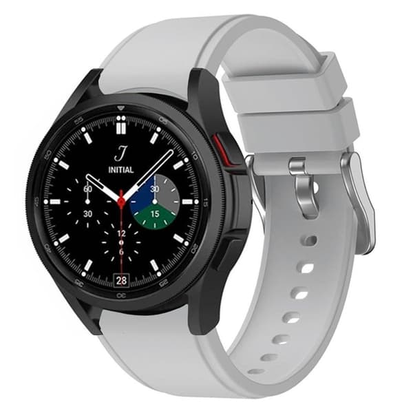 Sport Rannekoru Samsung Galaxy Watch 4 Classic (42mm) - Vaalean harmaa