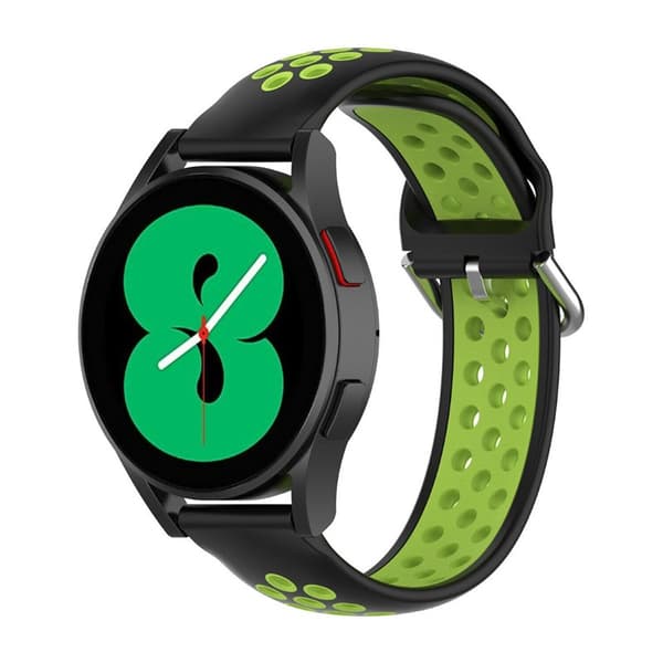 EBN Sport Armband Samsung Galaxy Watch 4 40mm - Svart/Grön