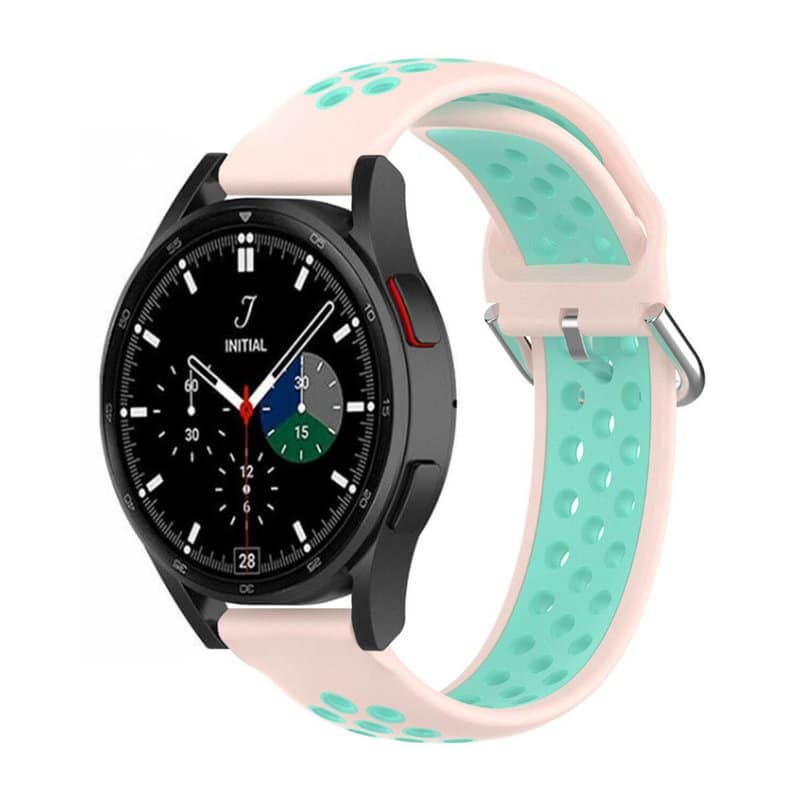 EBN Sport Armband Samsung Galaxy Watch 4 Classic 46mm - Rosa/mint