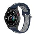 Miniatyrbild 1 av 5: EBN Sport Armband Samsung Galaxy Watch 4 Classic 46mm - Navy/grå