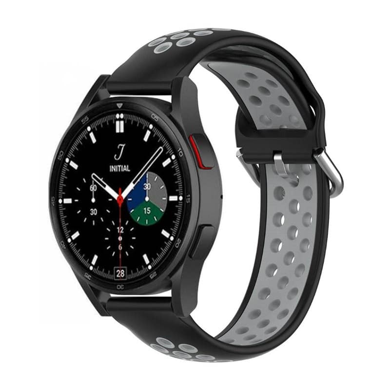 EBN Sport Armband Samsung Galaxy Watch 4 Classic 42mm - Svart/Grå