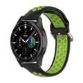 Miniatyrbillede 1 af 5: EBN Sport Armband Samsung Galaxy Watch 4 Classic 42mm - Sort/Grøn