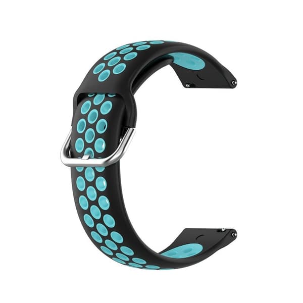 EBN Sport Armband Samsung Galaxy Watch 4 Classic 42mm - Svart/Turkos