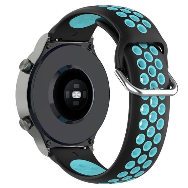 EBN Sport Armband Samsung Galaxy Watch 4 Classic 42mm - Svart/Turkos