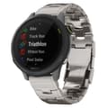 Pikkukuva 2 / 5: Urheiluranneke titaani Garmin Forerunner 745- Hopea