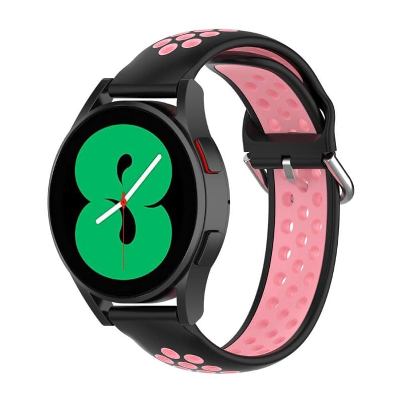EBN Sport Armband Samsung Galaxy Watch 4 44mm - Svart/rosa