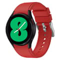 Miniatyrbilde 1 av 3: Sport armbånd till Samsung Galaxy Watch 4 (44mm) - Rød