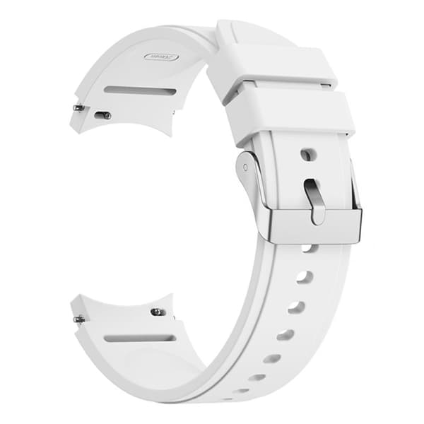 Sport armbånd till Samsung Galaxy Watch 4 Classic (46mm) - Hvit