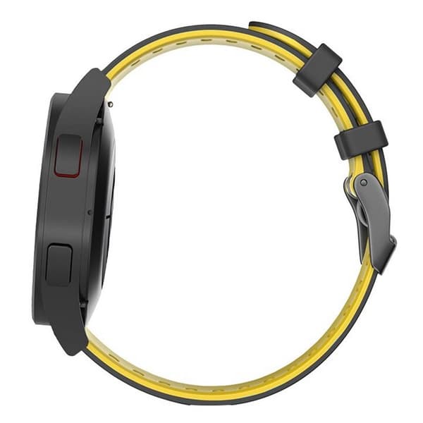 Twin Sport Armband Samsung Galaxy Watch 4 (40mm) - Svart/gul