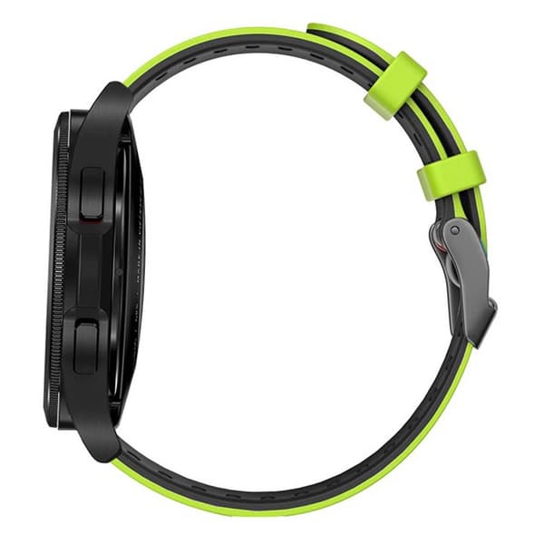 Twin Sport Armband Samsung Galaxy Watch 4 Classic (46mm) - Lime/svart