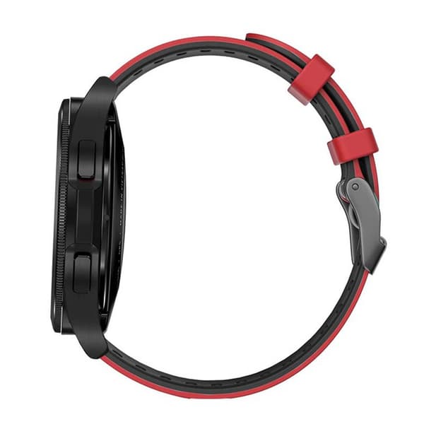 Twin Sport Armband Samsung Galaxy Watch 4 Classic (42mm)- Rød/sort