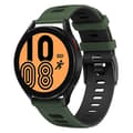 Miniatyrbillede 1 af 4: Twin Sport Armband Samsung Galaxy Watch 4 (44mm)- Grøn/sort