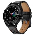 Miniatyrbilde 1 av 5: Armbånd lær Samsung Galaxy Watch 4 Classic (46mm) - Svart