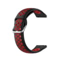 Miniatyrbillede 3 af 5: EBN Sport Armband Samsung Galaxy Watch 4 Classic 42mm - Sort/rød