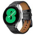 Miniatyrbillede 1 af 5: Armbåndslæder Samsung Galaxy Watch 4 (44mm) - Sort