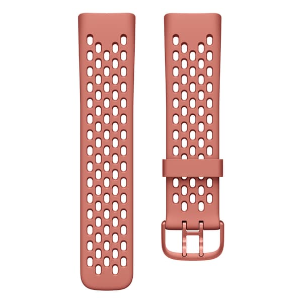 INF Reimer til Fitbit Charge 5 i silikon 3-pakning turkis / korall / hvit