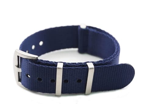 Seatbelt nato blå Blå 22mm