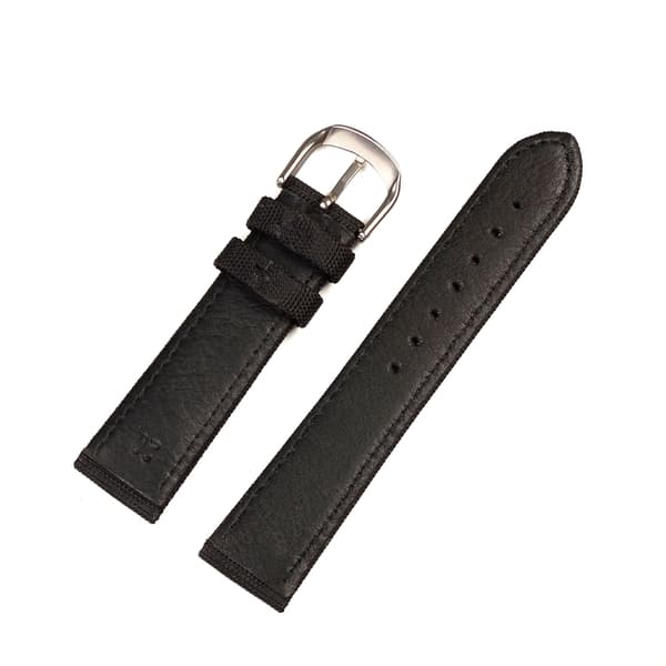 Svart sailcloth klockarmband