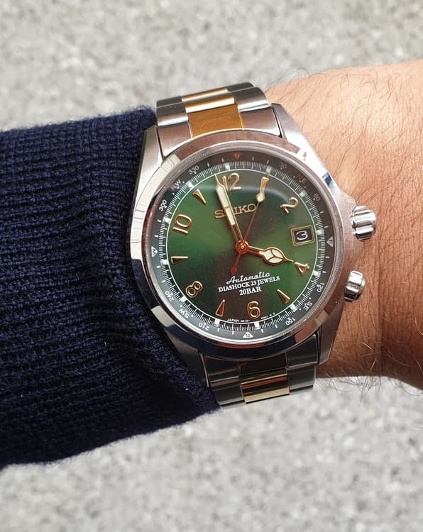 Oysterlänk two tone