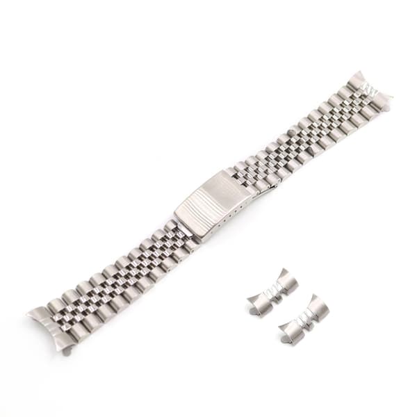 Jubileelänk rostfritt stål Silver 20mm