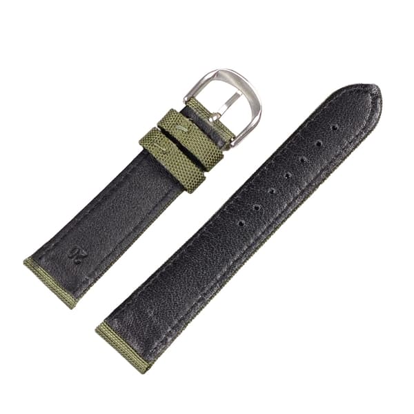 Grönt sailcloth klockarmband
