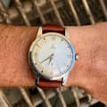 Pikkukuva 4 / 5: Klassiskt klockarmband av brunt läder