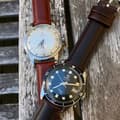 Pikkukuva 5 / 5: Klassiskt klockarmband av brunt läder