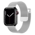 Pikkukuva 1 / 3: Milanese Rannekoru Apple Watch 7 (41mm) - Hopea