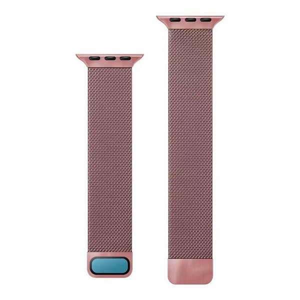 Milanese armbånd Apple Watch 7 (41mm) - Rosa