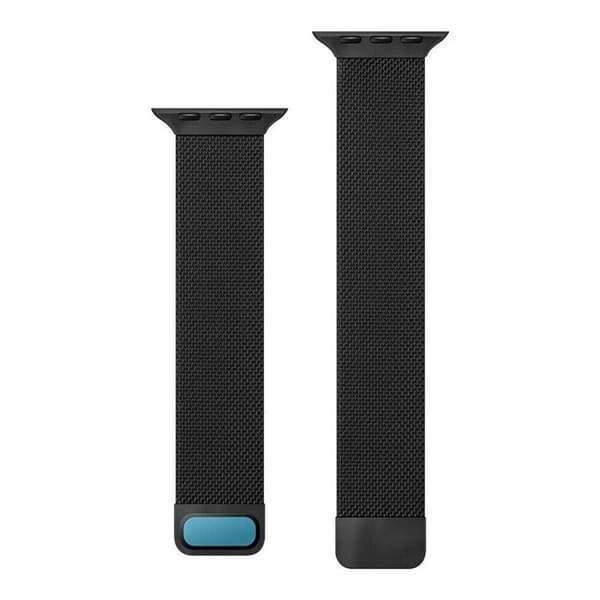 Milanese armbånd Apple Watch 7 (41mm) - Sort