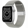 Pikkukuva 1 / 2: Punottu elastinen rannekoru Apple watch 6 (44mm) - stone