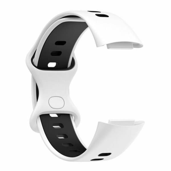 Twin Sport Rannekoru Armband Fitbit Charge 5 - Valkoinen/musta
