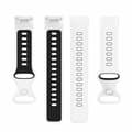 Pikkukuva 5 / 5: Twin Sport Rannekoru Armband Fitbit Charge 5 - Valkoinen/musta