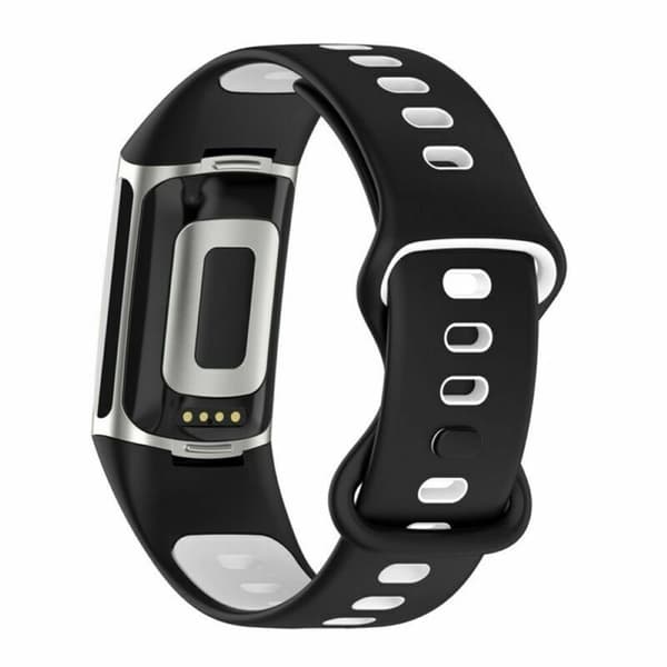 Twin Sport Armband Fitbit Charge 5 - Svart/hvit