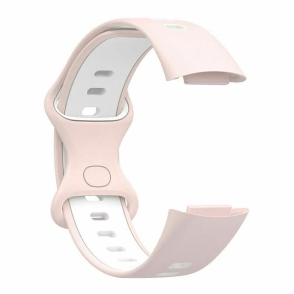 Twin Sport Armband Fitbit Charge 5 - Rosa/vit