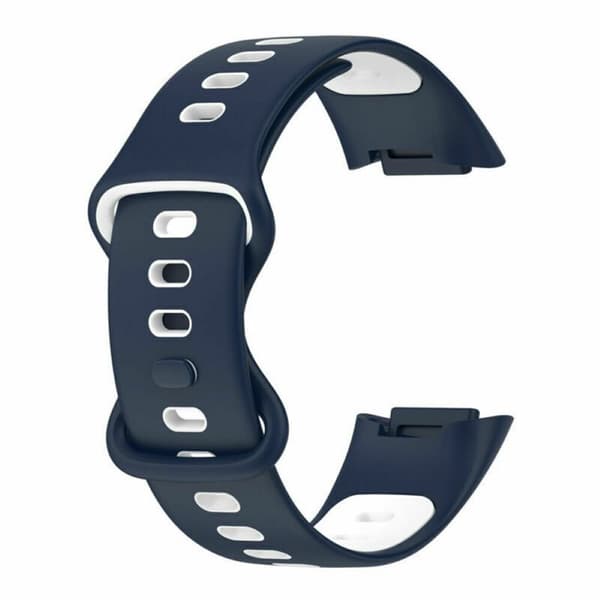 Twin Sport Armband Fitbit Charge 5 - Blå/hvit