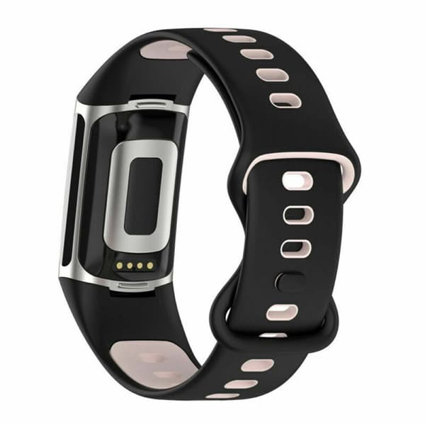 Twin Sport Armband Fitbit Charge 5 - Svart/rosa