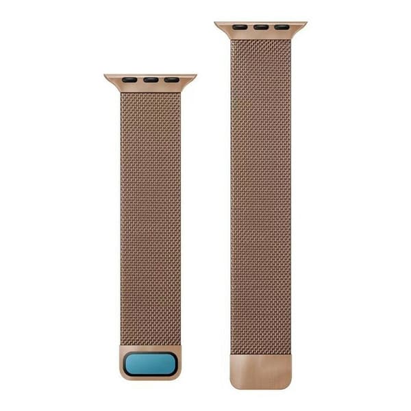 Milanese Armband Apple Watch 7 (45mm) - Rosè