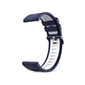 Miniatyrbilde 2 av 3: Twin RIB Armbånd Huawei Watch GT3 (46mm) - Blå/hvit