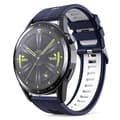 Miniatyrbilde 1 av 3: Twin RIB Armbånd Huawei Watch GT3 (46mm) - Blå/hvit